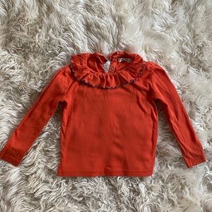 Misha and Puff Paloma Ruffle Collar Top